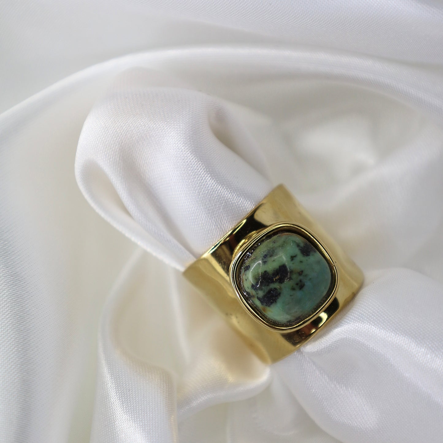 Bague Verte Or Maja